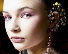 Georges Hobelica макияж в розовых тонах