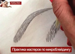 микроблейдинг схема нарисовки